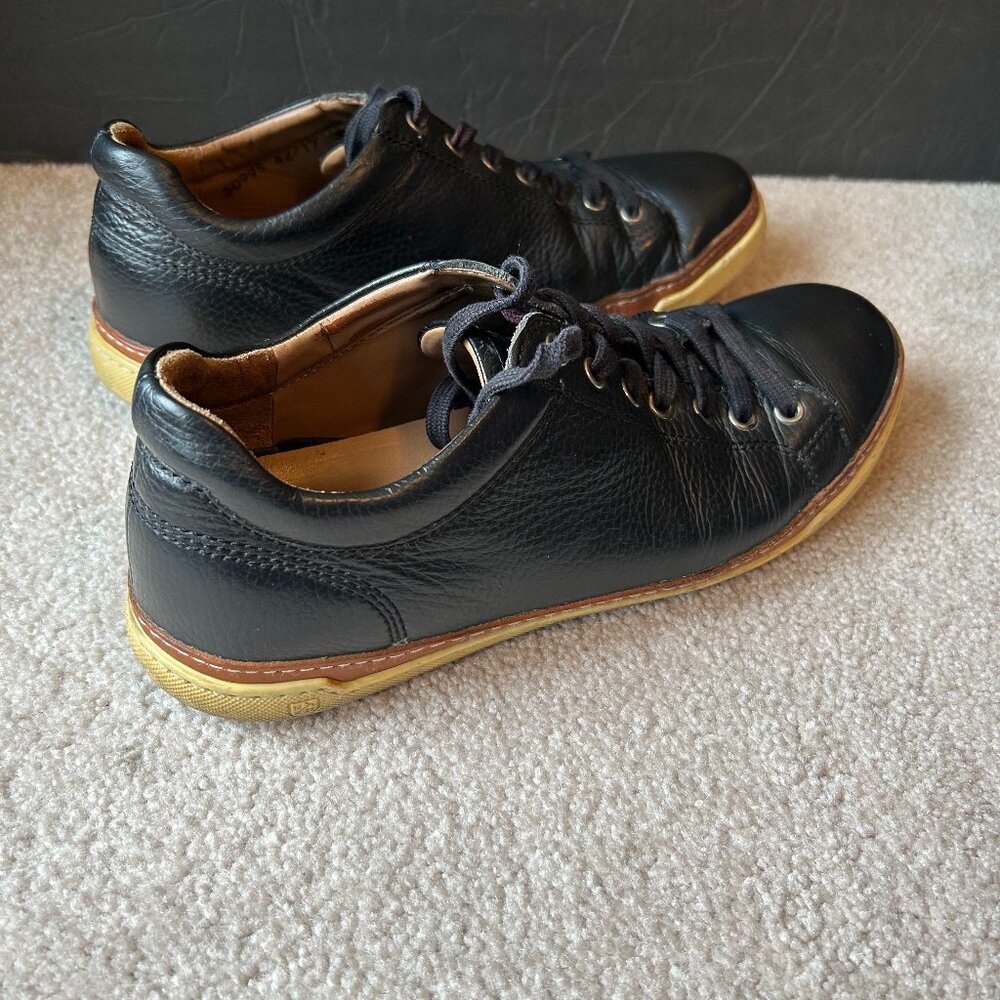 Allen Edmonds Porter City Derby Lace Up Sneakers Black Leather Size 9D 50995